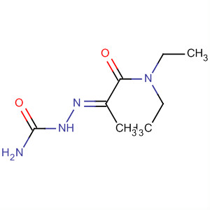 Hydrazinecarboxamide, 2-[2-(diethylamino)-1-methyl-2-oxoethylidene]-, (E)-