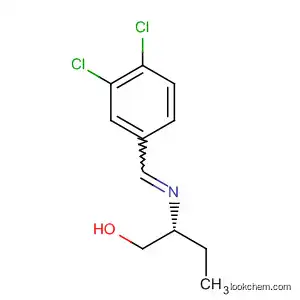 1-Butanol, 2-[[(3,4-dichlorophenyl)methylene]amino]-, (R)-