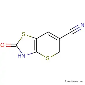 2H-Thiopyrano[2,3-d]thiazole-6-carbonitrile, 3,5-dihydro-2-oxo-
