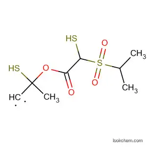 Molecular Structure of 112822-60-3 (Acetic acid, 1,3-dithiol-2-ylidene[(1-methylethyl)sulfonyl]-, 1-methylethyl
ester)