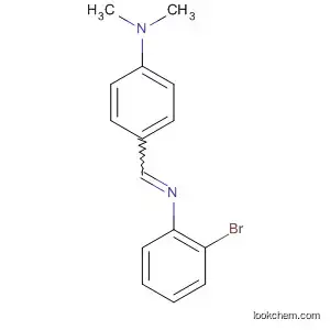 Molecular Structure of 112900-28-4 (N-(2-bromophenyl)-N-[4-(dimethylamino)benzylidene]amine)