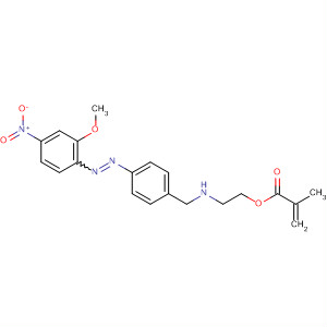 2-Propenoic acid, 2-methyl-, 2-[[4-[(2-methoxy-4-nitrophenyl)azo]phenyl]methylamino]ethyl ester