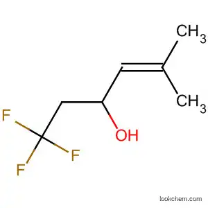 Molecular Structure of 112961-22-5 (4-Hexen-3-ol, 1,1,1-trifluoro-5-methyl-)