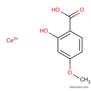 Molecular Structure of 113072-90-5 (Benzoic acid, 4-methoxy-, cerium(3+) salt, hydrate)