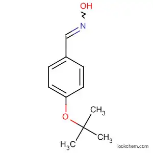 Molecular Structure of 113079-57-5 (Benzaldehyde, 4-(1,1-dimethylethoxy)-, oxime)