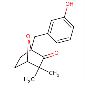 Molecular Structure of 113080-15-2 (7-Oxabicyclo[2.2.1]heptan-2-one,
1-[(3-hydroxyphenyl)methyl]-3,3-dimethyl-)