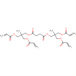 Butanedioic acid, bis[2-methyl-3-[(1-oxo-2-propenyl)oxy]-2-[[(1-oxo-2-propenyl)oxy]methyl] propyl] ester