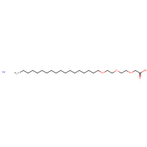 Acetic acid, [2-[2-(octadecyloxy)ethoxy]ethoxy]-, sodium salt