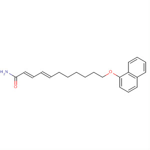 Molecular Structure of 113101-10-3 (2,4-Undecadienamide, 11-(1-naphthalenyloxy)-, (E,E)-)