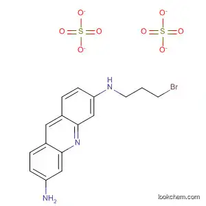 Molecular Structure of 113110-53-5 (3,6-Acridinediamine, N-(3-bromopropyl)-, sulfate (1:2))