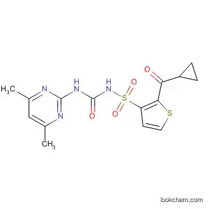 3-Thiophenesulfonamide,
2-(cyclopropylcarbonyl)-N-[[(4,6-dimethyl-2-pyrimidinyl)amino]carbonyl]-