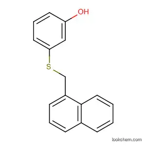 Phenol, 3-[(1-naphthalenylmethyl)thio]-
