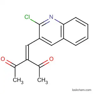 2,4-Pentanedione, 3-[(2-chloro-3-quinolinyl)methylene]-