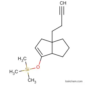 Silane,
[[3a-(3-butynyl)-3,3a,4,5,6,6a-hexahydro-1-pentalenyl]oxy]trimethyl-
