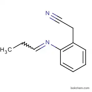 Benzeneacetonitrile, a-(propylideneamino)-
