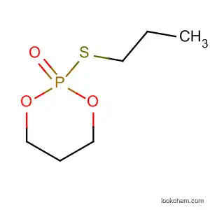 Molecular Structure of 113336-02-0 (1,3,2-Dioxaphosphorinane, 2-(propylthio)-, 2-oxide)