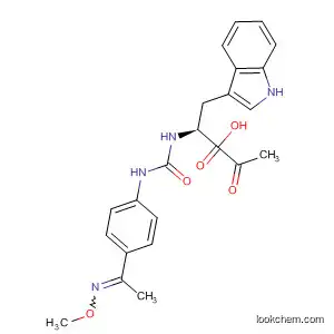 L-Tryptophan,
1-acetyl-N-[[[4-[1-(hydroxyimino)ethyl]phenyl]amino]carbonyl]-, methyl
ester