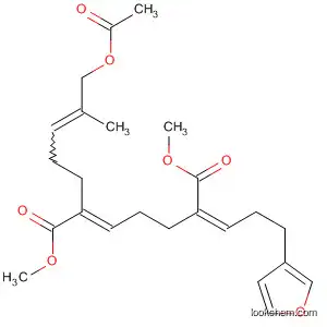2-Heptenedioic acid,
2-[5-(acetyloxy)-4-methyl-3-pentenyl]-6-[3-(3-furanyl)propylidene]-,
dimethyl ester, (E,E,Z)-
