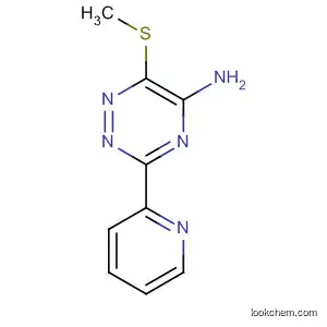 Molecular Structure of 113424-46-7 (1,2,4-Triazin-5-amine, 6-(methylthio)-3-(2-pyridinyl)-)