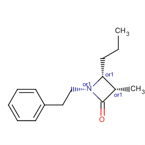 Molecular Structure of 113437-10-8 (2-Azetidinone, 3-methyl-1-(2-phenylethyl)-4-propyl-, cis-)