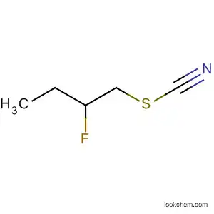 Molecular Structure of 113487-41-5 (Thiocyanic acid, 2-fluorobutyl ester)