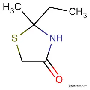 Molecular Structure of 113501-81-8 (4-Thiazolidinone, 2-ethyl-2-methyl-)
