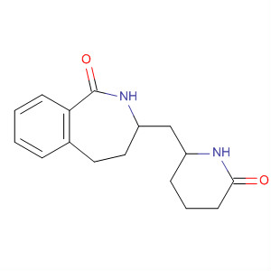 1H-2-Benzazepin-1-one, 2,3,4,5-tetrahydro-3-[(6-oxo-2-piperidinyl)methyl]-