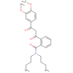 Benzamide, N,N-dibutyl-2-[3-(3,4-dimethoxyphenyl)-1,3-dioxopropyl]-