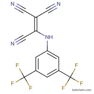 Molecular Structure of 113710-36-4 (2-[3,5-bis(trifluoromethyl)anilino]-1,1,2-ethylenetricarbonitrile)
