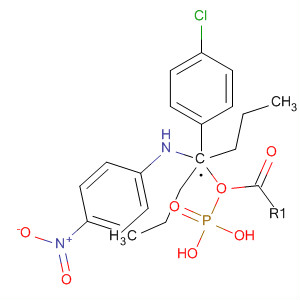Phosphonic acid, [(4-chlorophenyl)[(4-nitrophenyl)amino]methyl]-, dipropyl ester