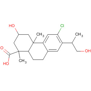 1-Phenanthrenecarboxylic acid, 6-chloro-1,2,3,4,4a,9,10,10a-octahydro-3-hydroxy-7-(2-hydroxy-1-meth ylethyl)-1,4a-dimethyl-
