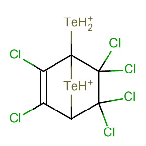 Molecular Structure of 113736-51-9 (Tellurium, hexachloro-m-1,4-phenylenedi-)