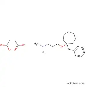 Molecular Structure of 113740-57-1 (1-Propanamine, N,N-dimethyl-3-[[1-(phenylmethyl)cycloheptyl]oxy]-,
(Z)-2-butenedioate (1:1))