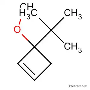 Molecular Structure of 113747-60-7 (Cyclobutene, 3-(1,1-dimethylethyl)-3-methoxy-)