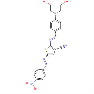 3-Thiophenecarbonitrile, 2-[[4-[bis(2-hydroxyethyl)amino]phenyl]azo]-5-[(4-nitrophenyl)azo]-