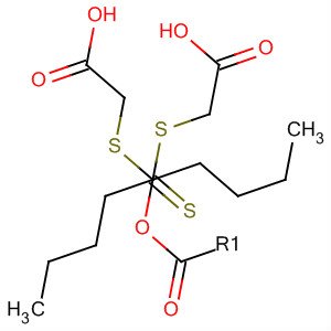 Molecular Structure of 113760-65-9 (Acetic acid, 2,2'-[carbonothioylbis(thio)]bis-, dibutyl ester)