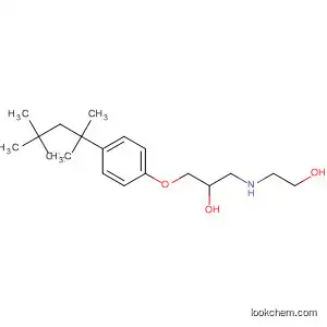 Molecular Structure of 113784-54-6 (2-Propanol,
1-[(2-hydroxyethyl)amino]-3-[4-(1,1,3,3-tetramethylbutyl)phenoxy]-)