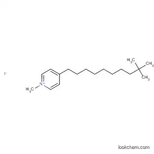 Molecular Structure of 113893-20-2 (Pyridinium, 4-(9,9-dimethyldecyl)-1-methyl-, iodide)