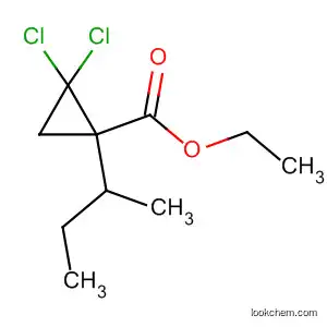 Molecular Structure of 113941-65-4 (Cyclopropanecarboxylic acid, 2,2-dichloro-1-(1-methylpropyl)-, ethyl
ester)
