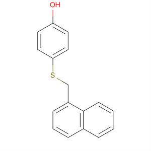 Phenol, 4-[(1-naphthalenylmethyl)thio]-