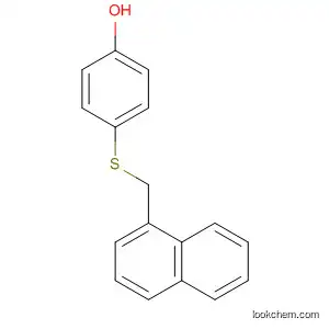 Molecular Structure of 113960-13-7 (Phenol, 4-[(1-naphthalenylmethyl)thio]-)