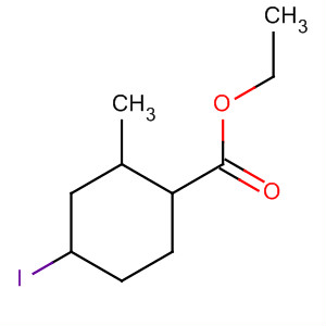 Cyclohexanecarboxylic acid, 4-iodo-2-methyl-, ethyl ester
