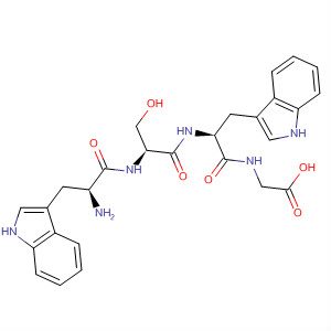 Glycine, N-[N-(N-L-tryptophyl-L-seryl)-L-tryptophyl]-