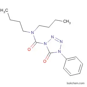 1H-Tetrazole-1-carboxamide, N,N-dibutyl-4,5-dihydro-5-oxo-4-phenyl-