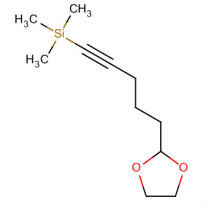 Silane, [5-(1,3-dioxolan-2-yl)-1-pentynyl]trimethyl-