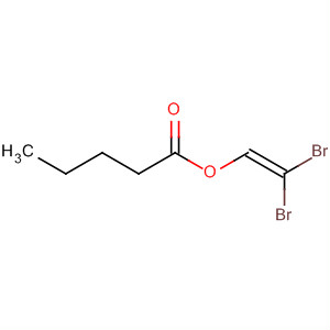 Pentanoic acid, 2,2-dibromoethenyl ester