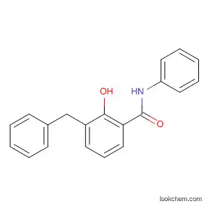 Molecular Structure of 113969-41-8 (Benzamide, 2-hydroxy-N-phenyl-3-(phenylmethyl)-)