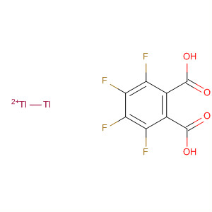 Molecular Structure of 113972-23-9 (1,2-Benzenedicarboxylic acid, 3,4,5,6-tetrafluoro-, dithallium(1+) salt)