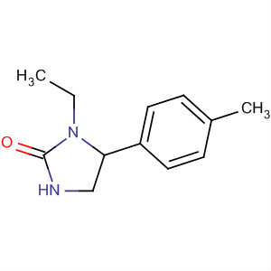 Molecular Structure of 113979-16-1 (2-Imidazolidinone, 1-ethyl-5-(4-methylphenyl)-)