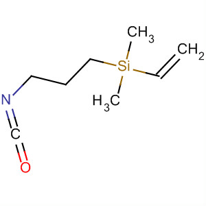 Molecular Structure of 113979-34-3 (Silane, ethenyl(3-isocyanatopropyl)dimethyl-)